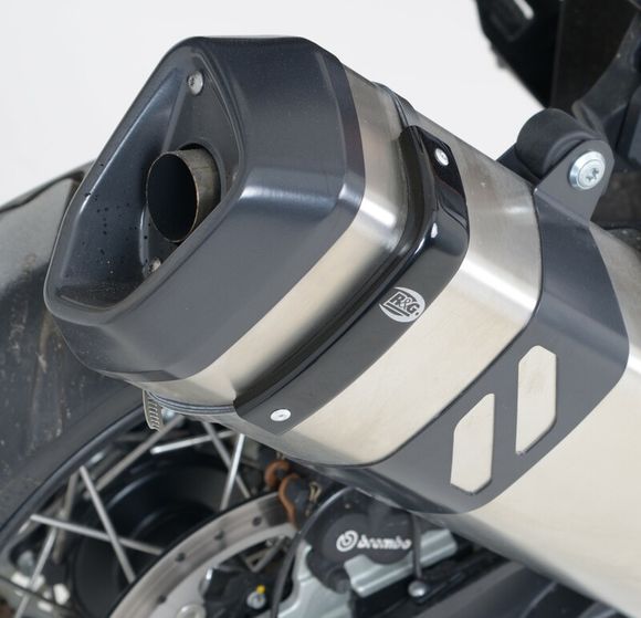 R&G Racing Black Exhaust ProtectorRef: RGR00506A / 1069802