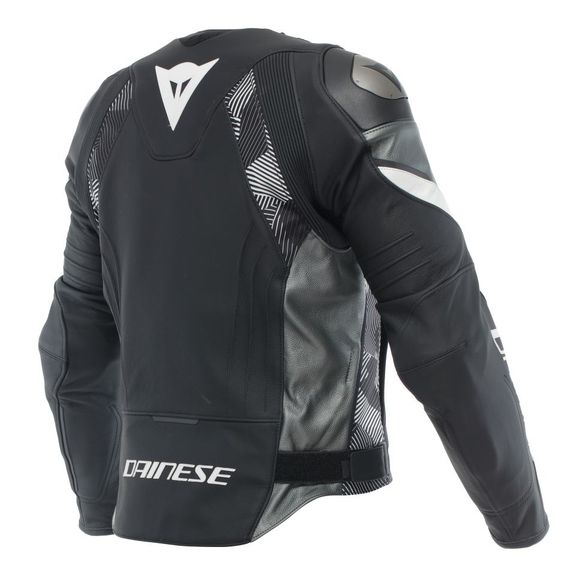 Dainese Avro 5 - Black / White Motorbike JacketRef: DN2090