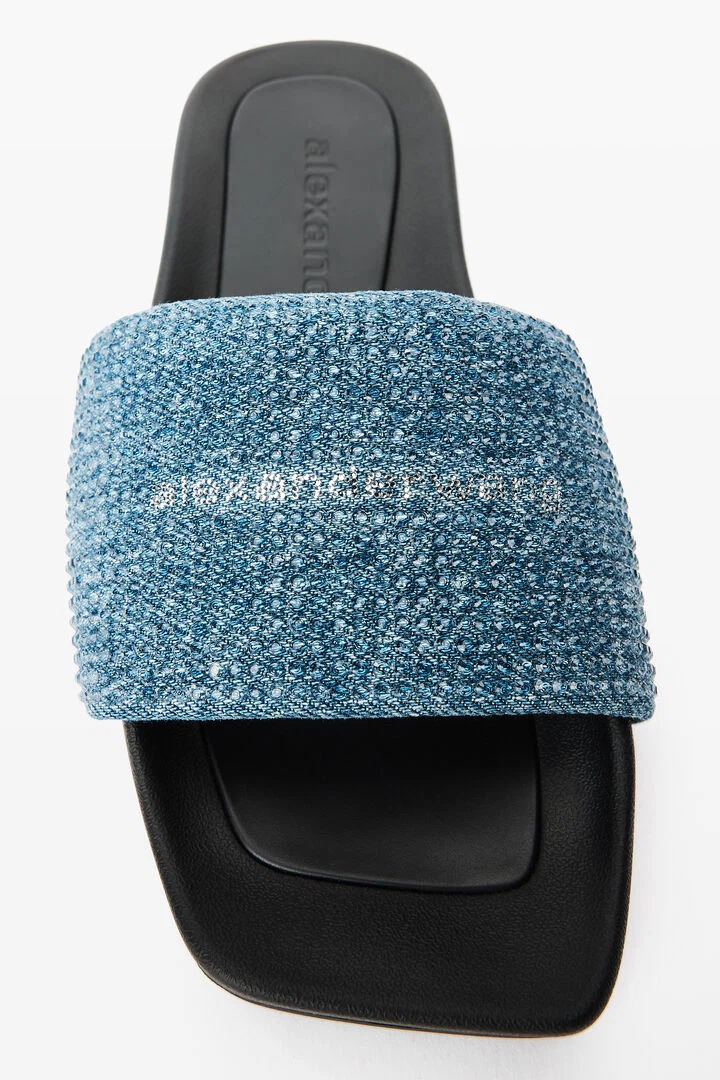 Crystal Denim Pool Slide