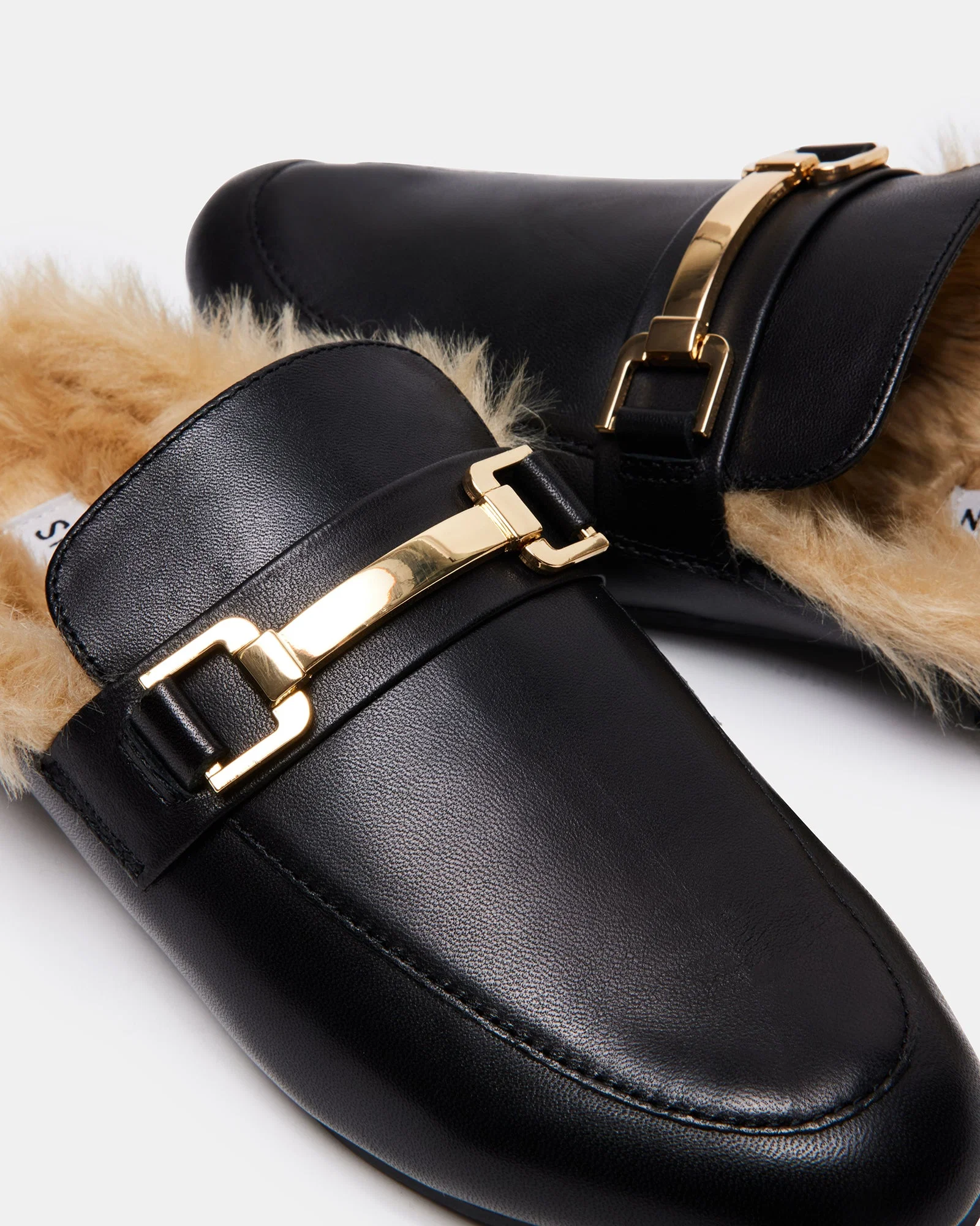 Khloe Black Leather