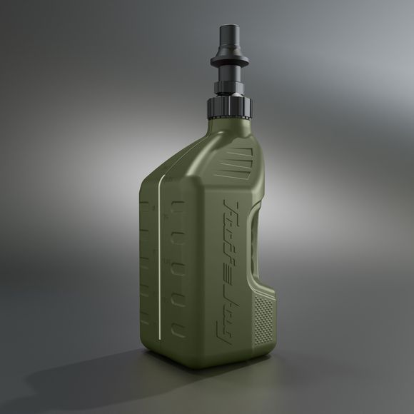 Tuff Jug Forest Green Jerry Can with Ripper Cap 2.5G/10L UniversalRef : TJ00013A / 1129479009