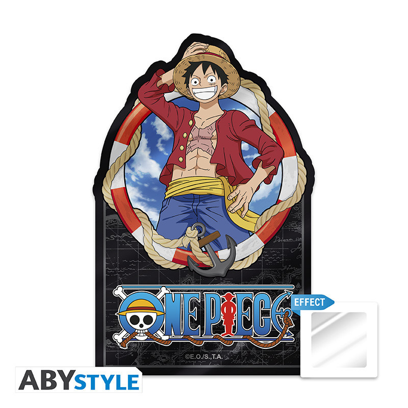ONE PIECE Individual Vinyl Sticker Luffy