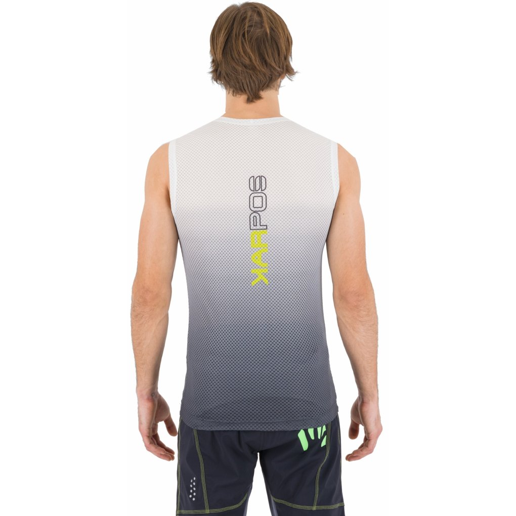 Karpos Verve Mesh Sleeveless Baselayer Men - vulcan/bright white
