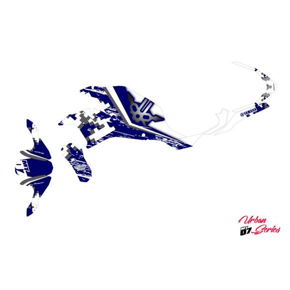 RiderUnik URBAN decoration kit - BlueRef: RU0739