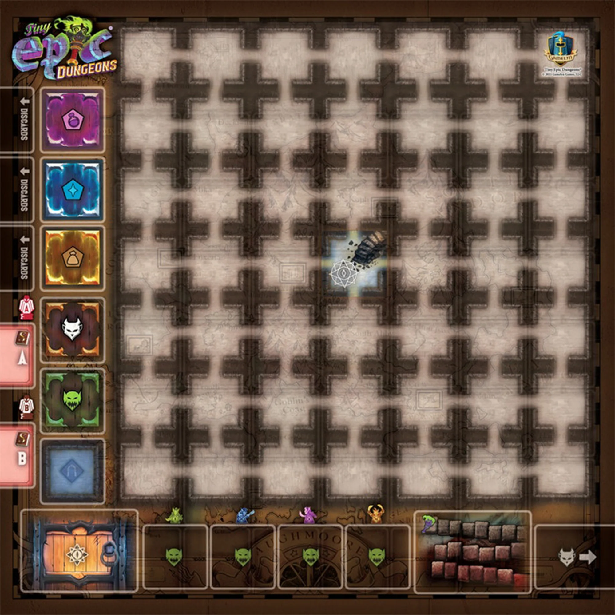 Tiny Epic Dungeons Game Mat