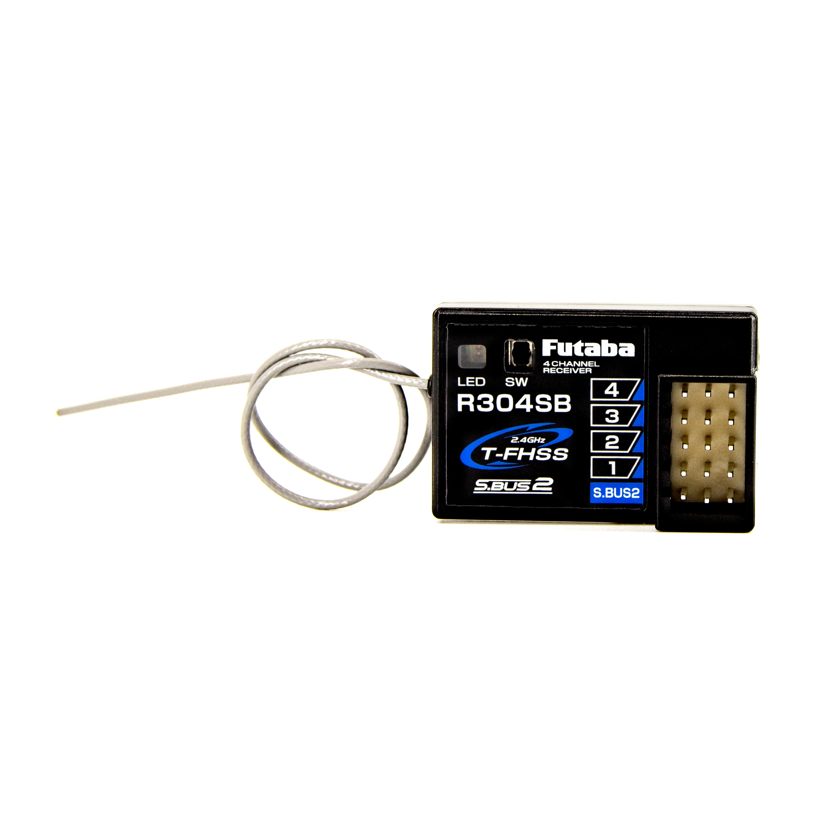 Futaba R304SB T-FHSS 4-Channel Telemetry Enabled 2.4GHz Receiver 01102179-3
