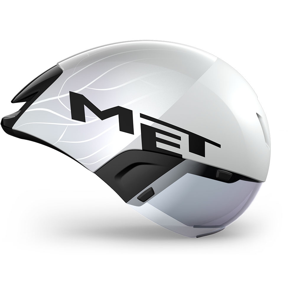 MET Codatronca Helmet - White Silver/Matt Glossy
