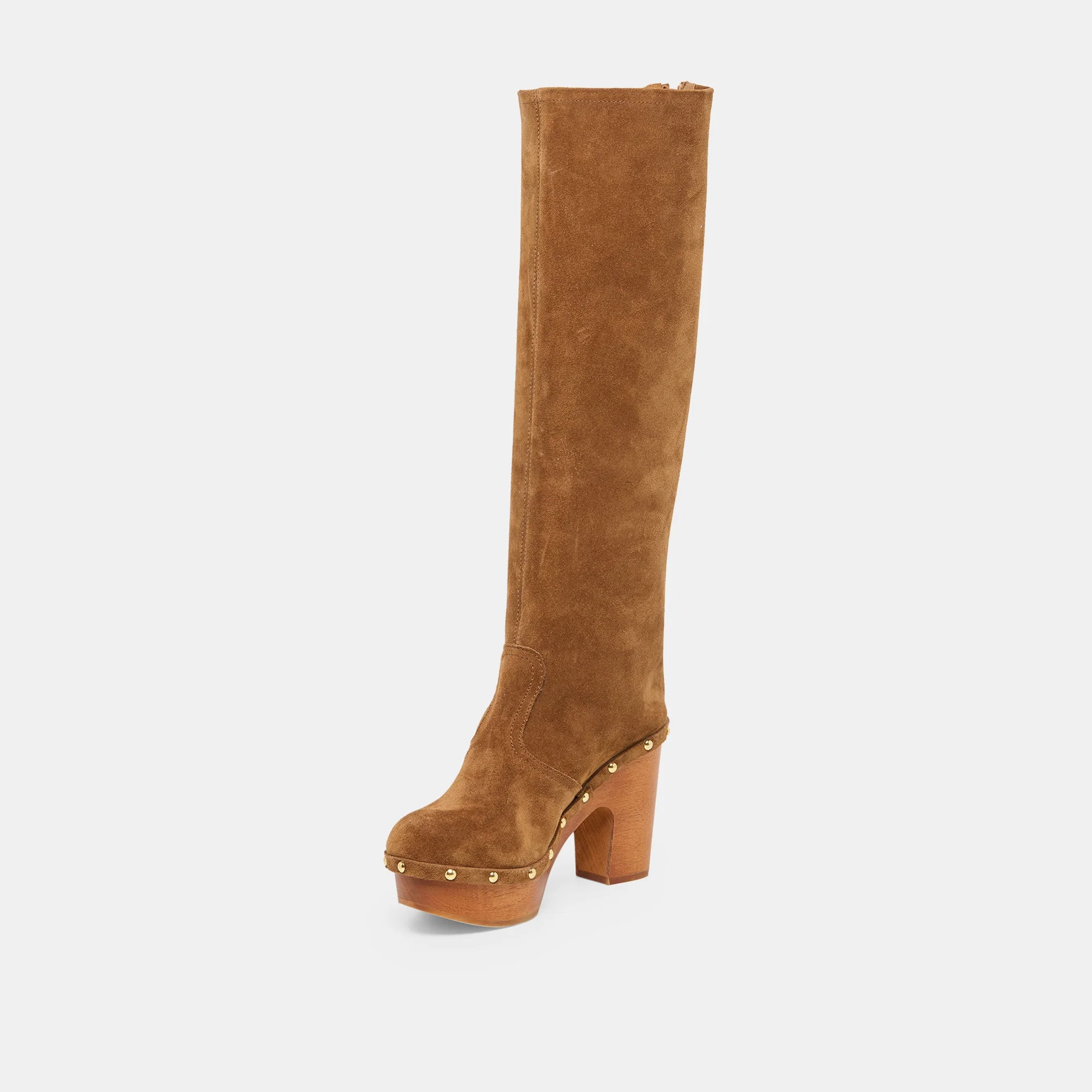 JENNY BOOTS CHESTNUT SUEDE