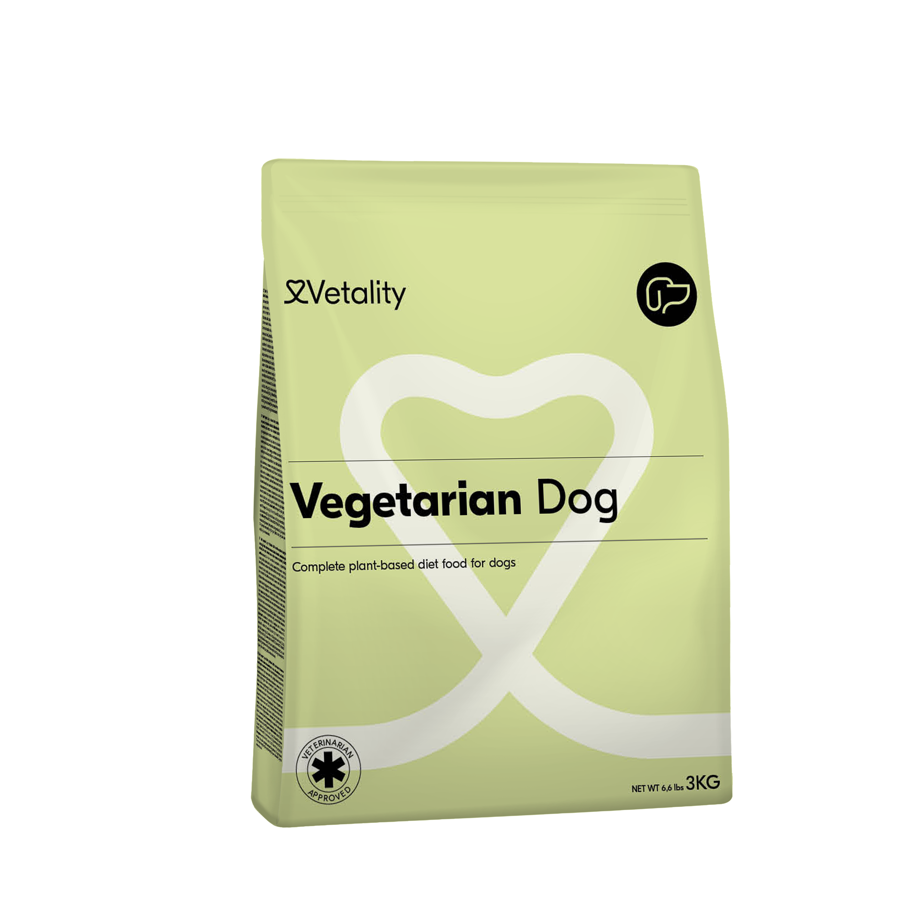 Vetality Vegetarian - Dog Food - 3 kg