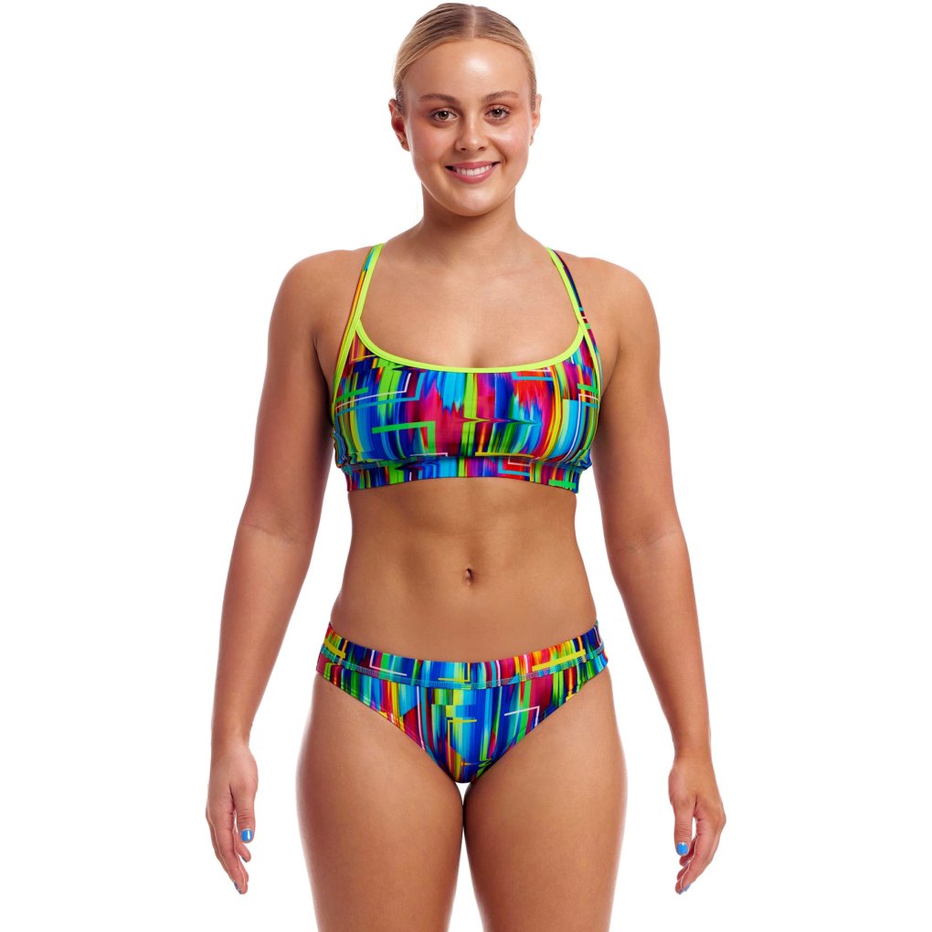 Funkita Sports Eco Bikini Briefs Women - The Glitch
