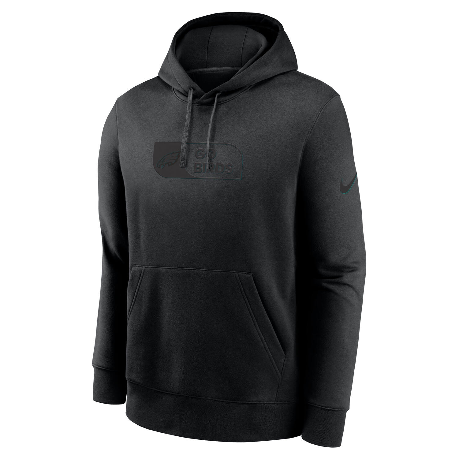 Philadelphia Eagles Black Edge Nike Club Hoodie