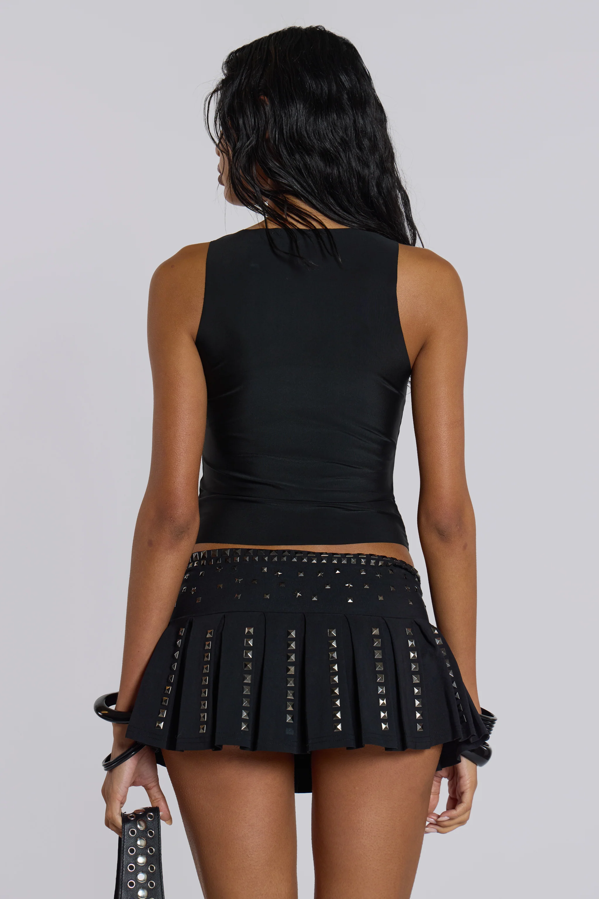 Silvra Studded Tankini Vest