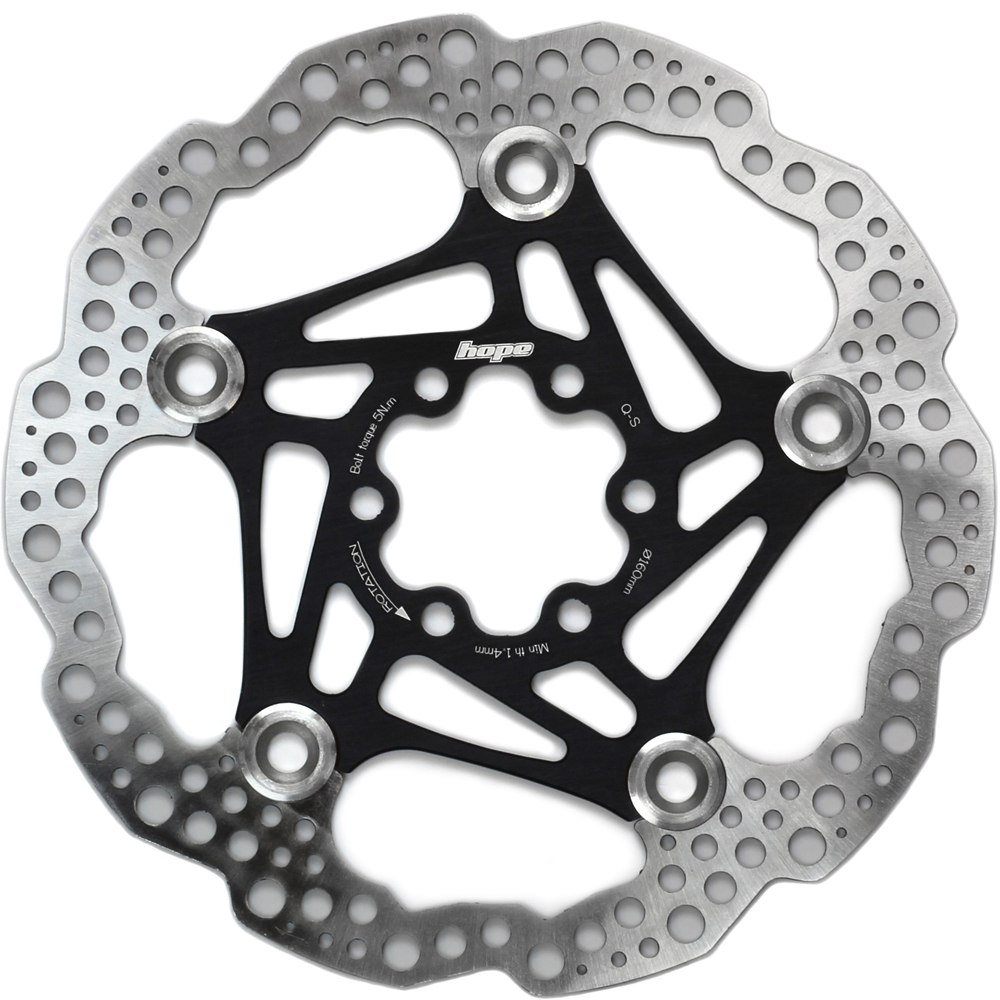 Hope Floating Rotor - 6-Bolt - black