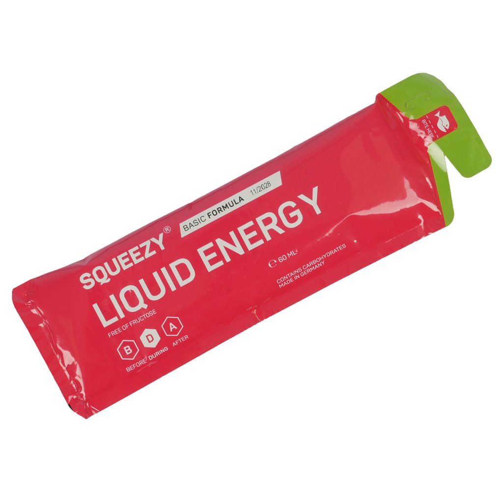 Squeezy Liquid Energy - Carbohydrate Gel - 4x60ml
