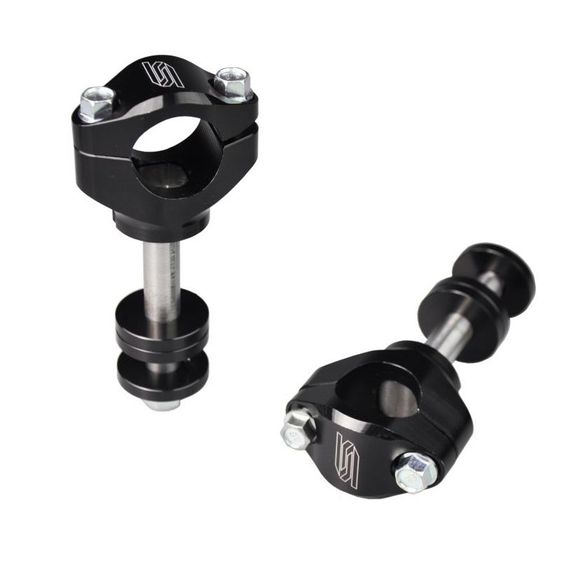 Scar Handlebar Riser Ø28.6 - CR/CRF YZ/YZF Height 30/35/40/45mm Universal - BlackRef: SCR0312 / P62