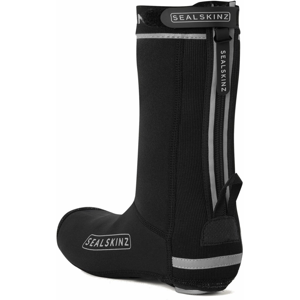 SealSkinz Hempton All Weather Closed-Sole Cycle Overshoes - Black