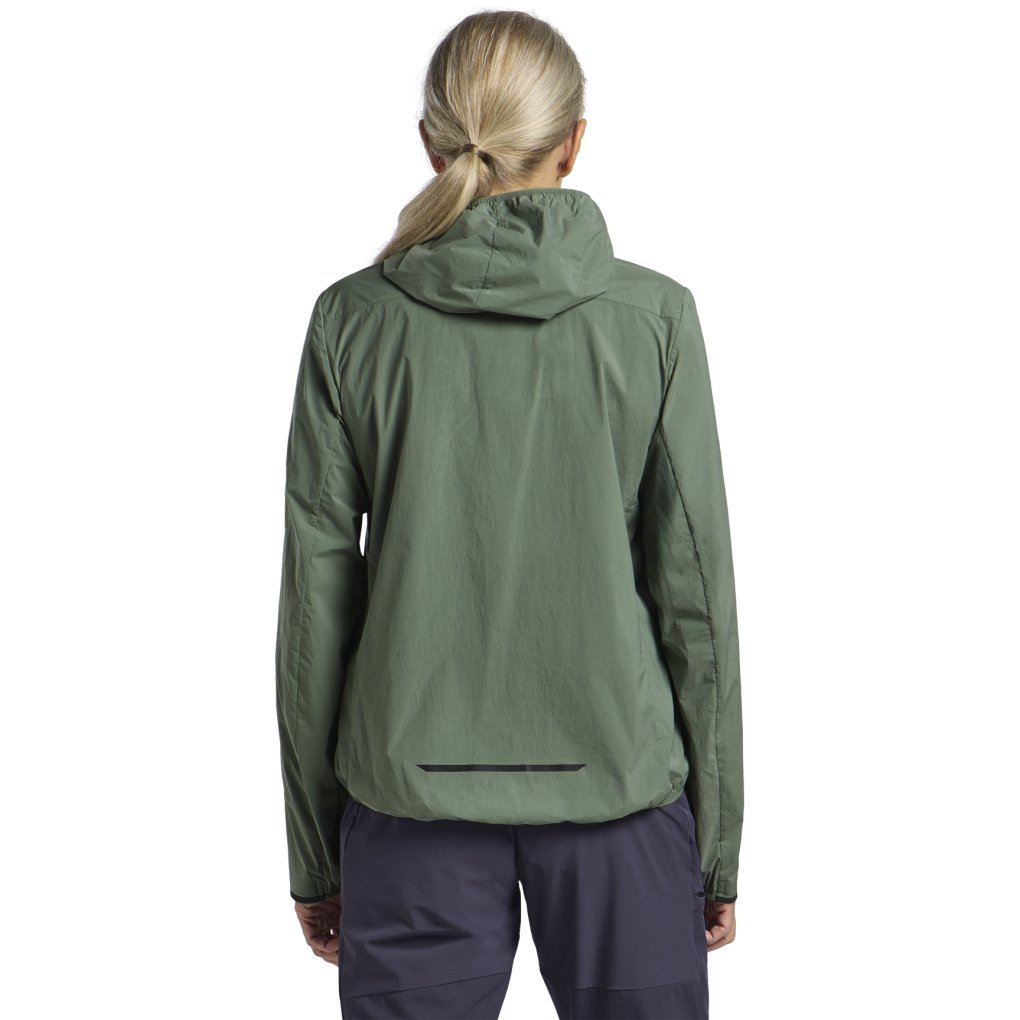Jack Wolfskin Bike Commute Wind Jacket Women - eucalyptus