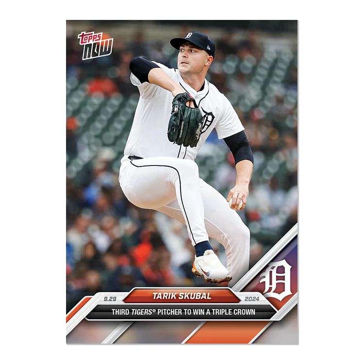 Tarik Skubal - 2024 MLB Topps NOW® Card 773
