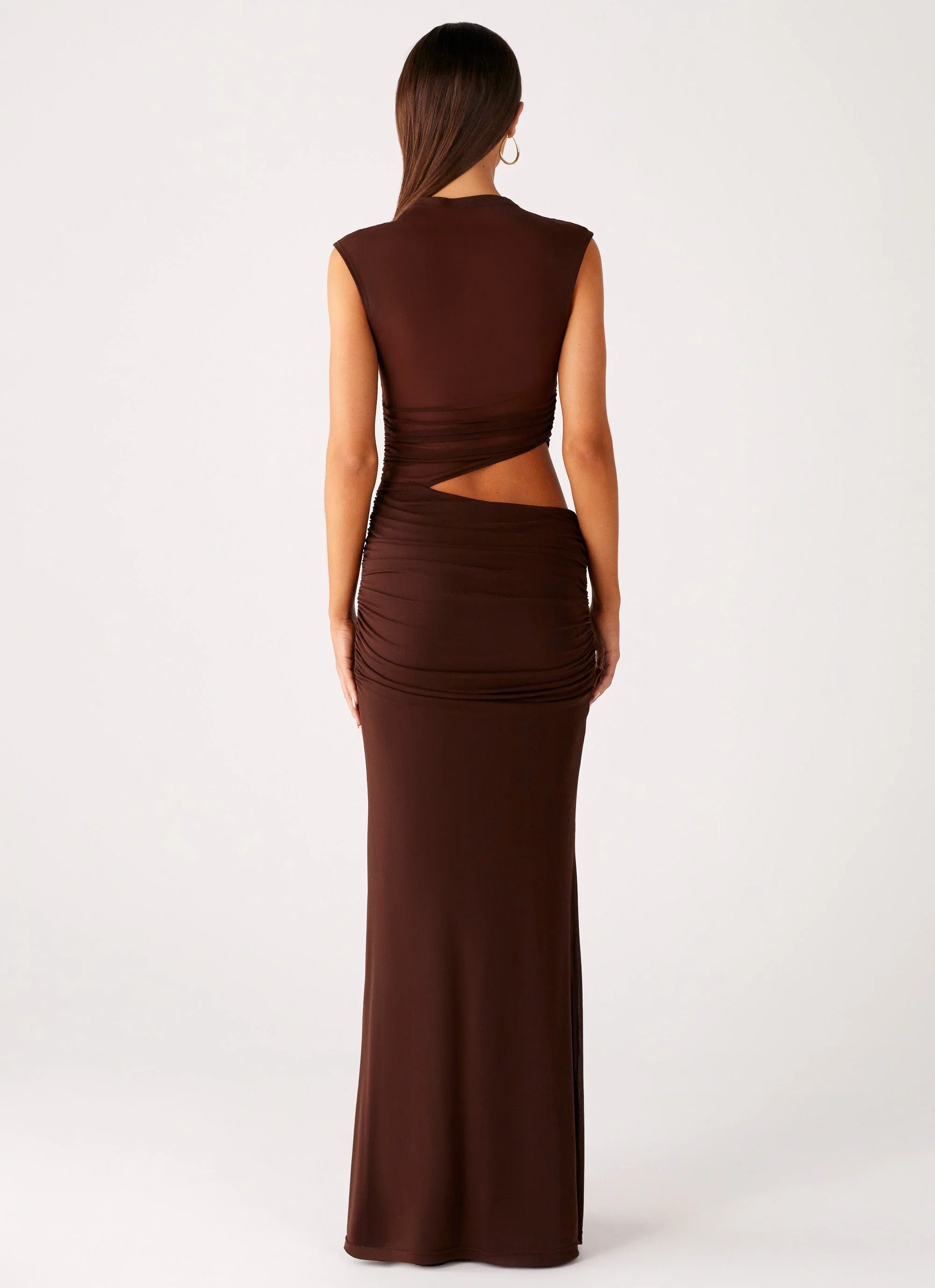 Briony Maxi Dress - Cool Chocolate