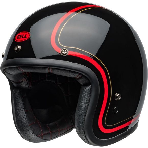Casque jet Bell CUSTOM 500 - CHIEF - NoirRef : EL0707