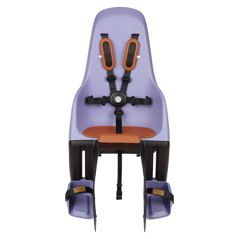 Polisport Minia CFS Child Bike Seat for Cargo Rack - galaxy purple