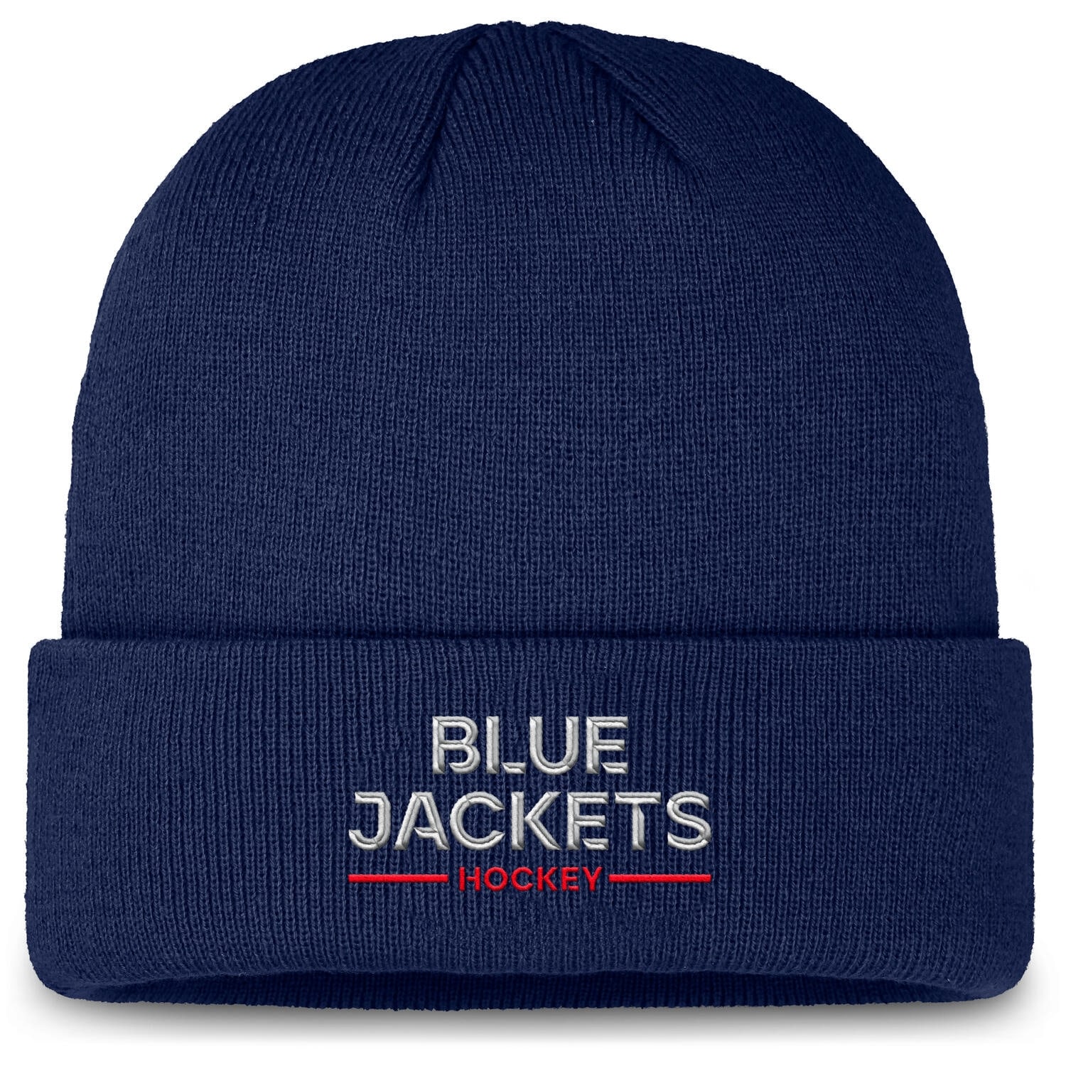 Columbus Blue Jackets 2025/26 NHL Authentic Pro Wintermütze Navy