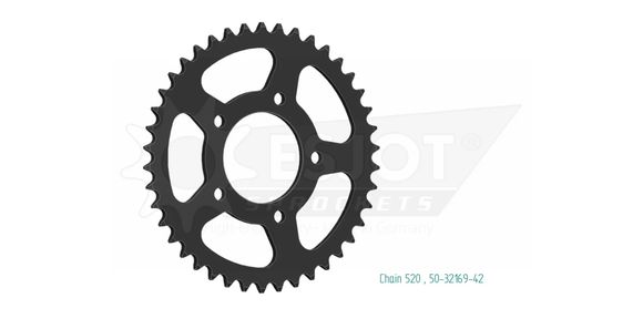 Esjot crown 42 teethMASH 400 FAMILY SIDE 400 (XY400B) - 2019Ref: ESJO00042A / 12113052