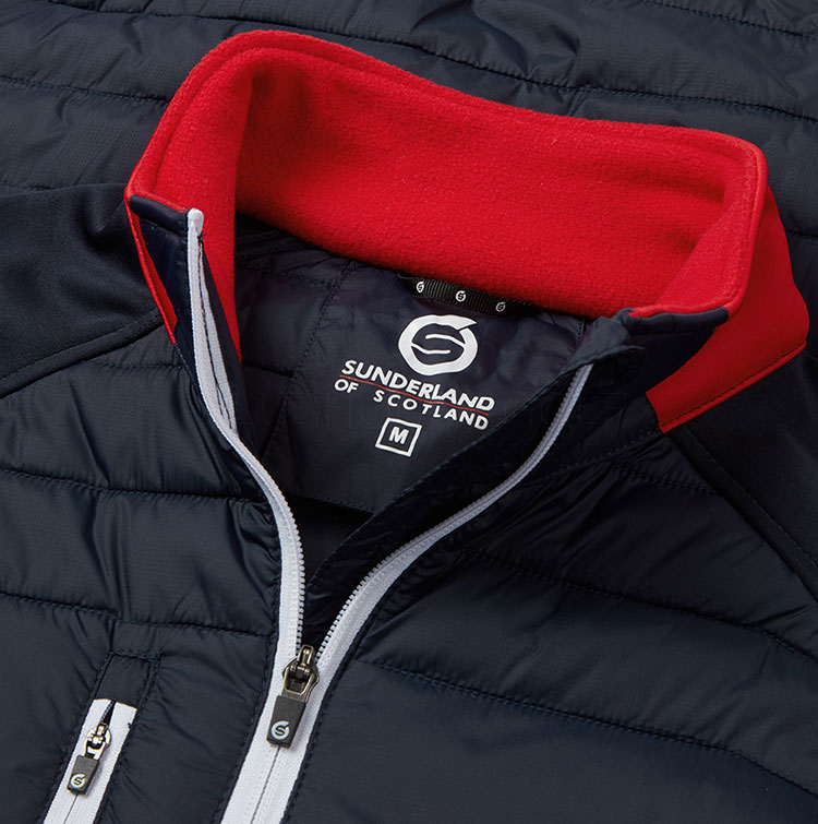 Sunderland Zermatt Padded Thermal Golf Wind Jacket