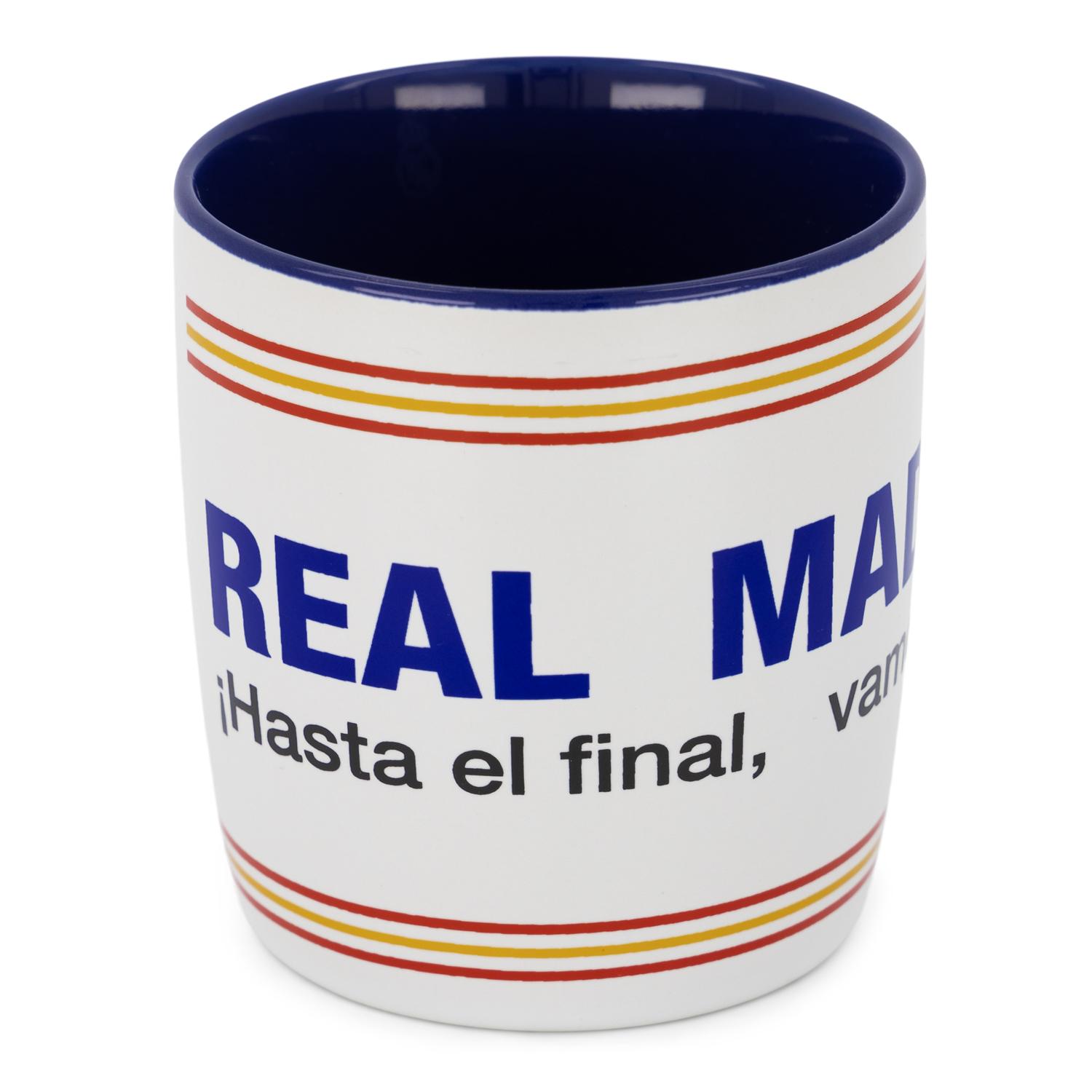 380ml Hasta El Final Mug Blue/White Real Madrid