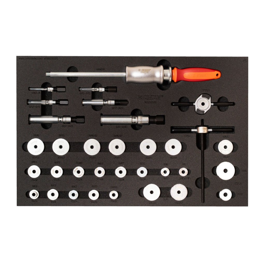 Unior Bike Tools Bearings Press-in Tool Set - 1600SOS20-US