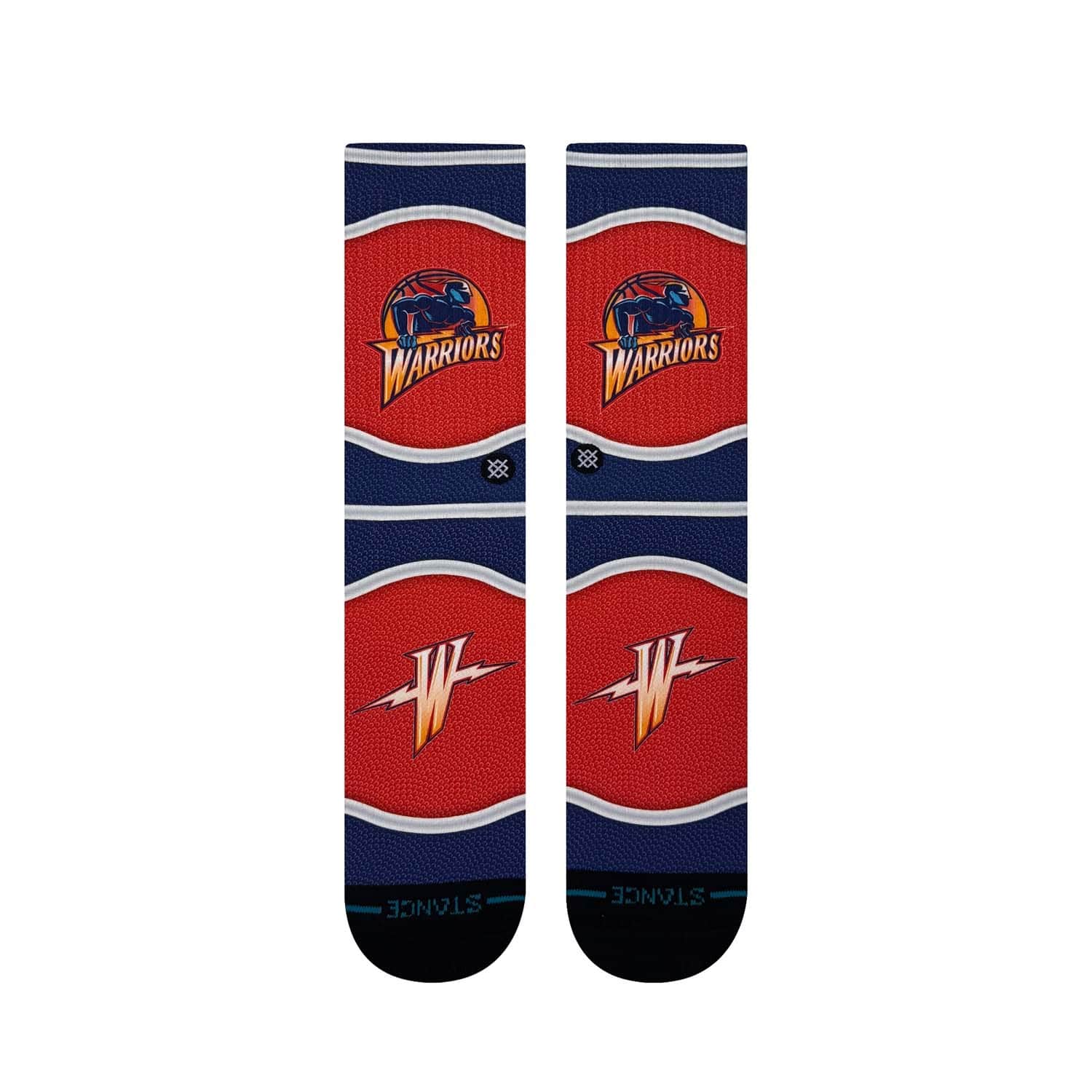 Golden State Warriors Classic Mini Ball Stance Crew Socks