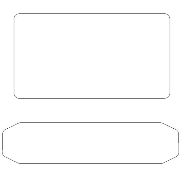 Puig Protective Film for LCD Screen / Dashboard - ClearRef: PUI0588 / 21549W