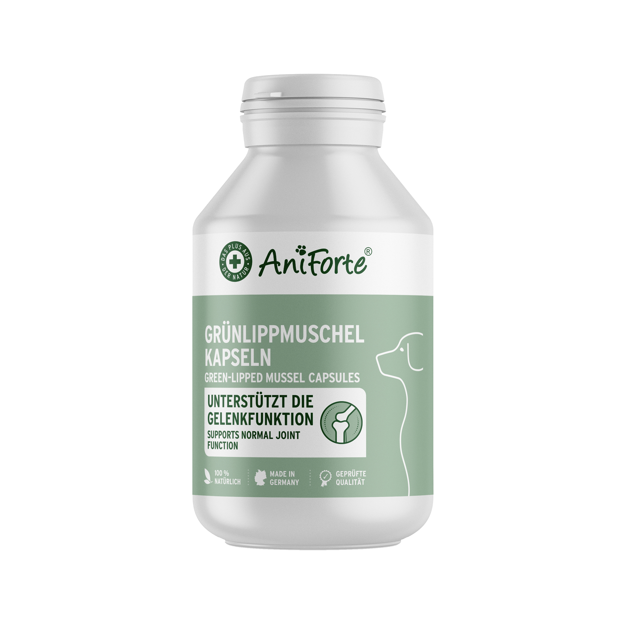 AniForte Green-lipped Mussel - 100 capsules