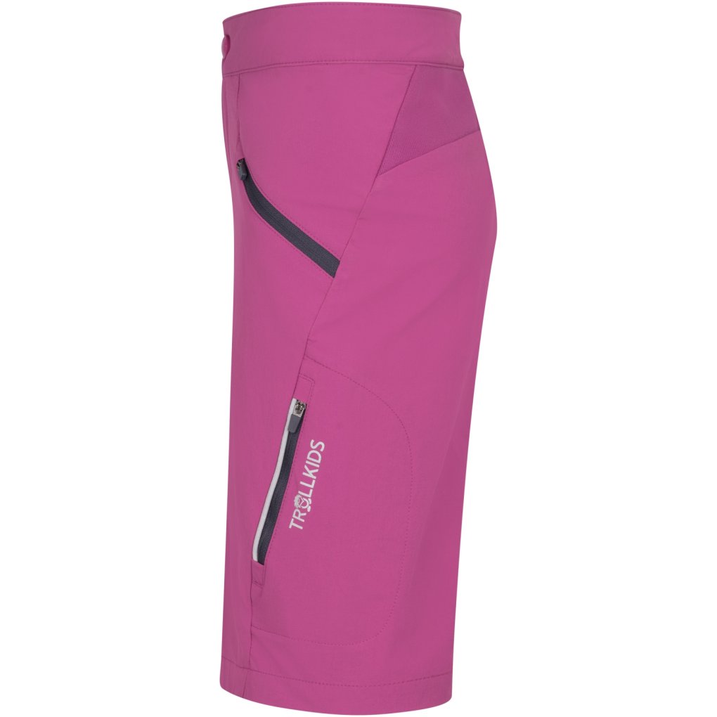 Trollkids Skaland Bike Pants Kids - Fresh Berry/Graphite