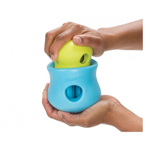 Zogoflex Toppl Treat Toy - X-Large - Aqua