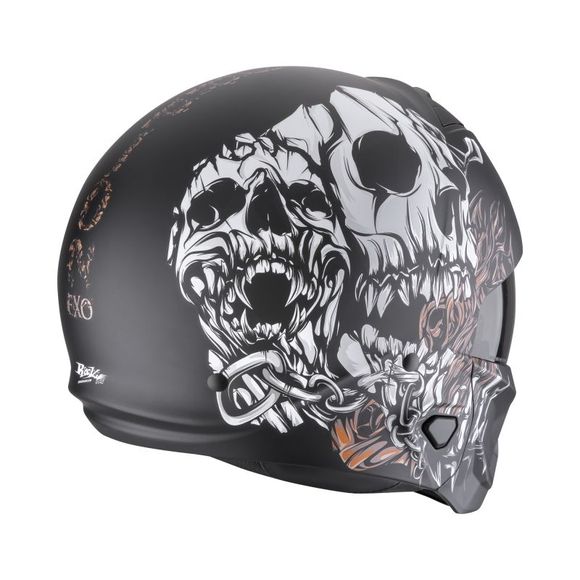 Jet Scorpion Exo Exo -Combat II helmet - Genesis - Black / WhiteRef: SC1161