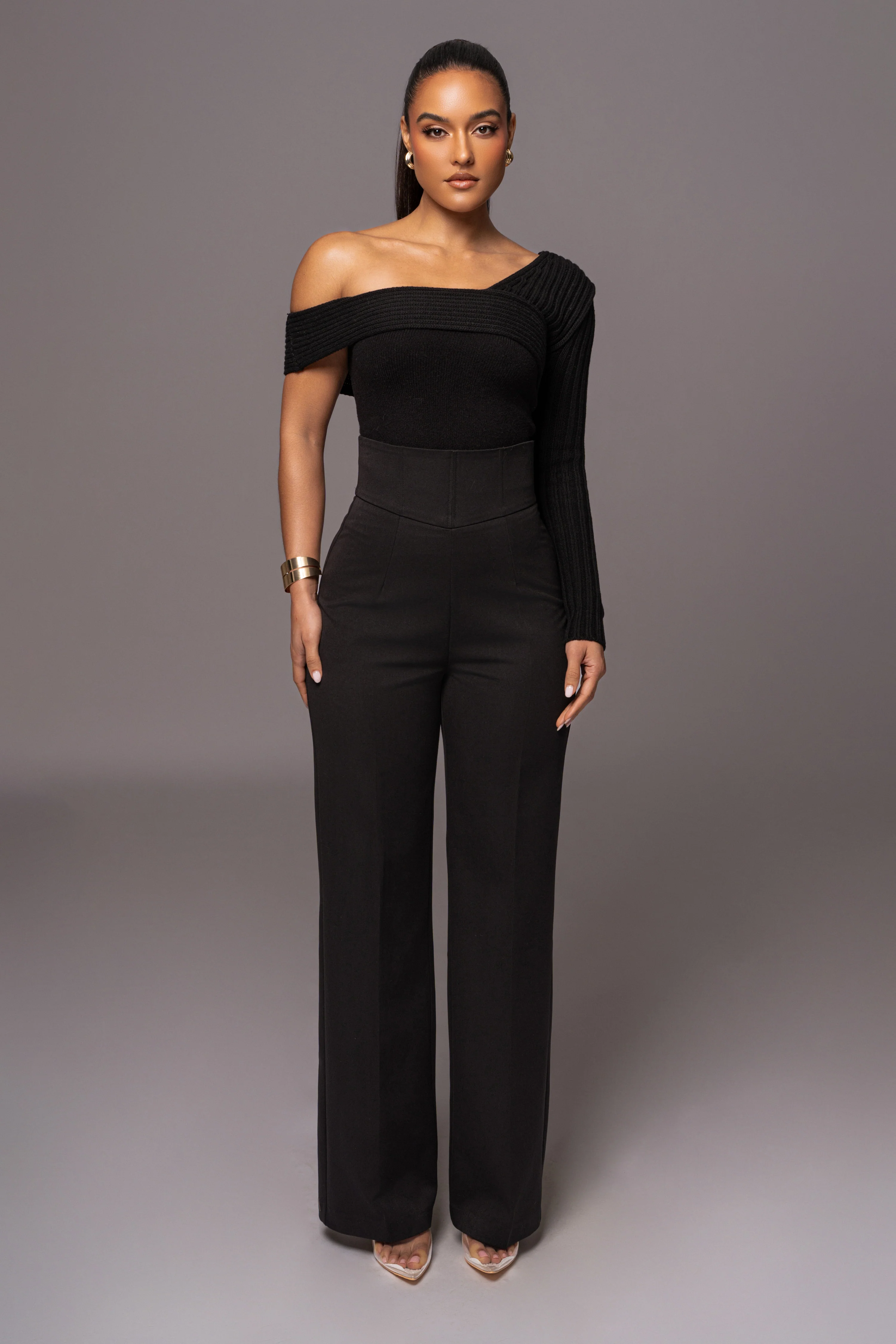 Black Novena Woven Pants