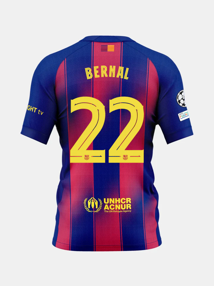 Marc Bernal | Ucl Women'S Home Jersey 25/26 Fc Barcelona