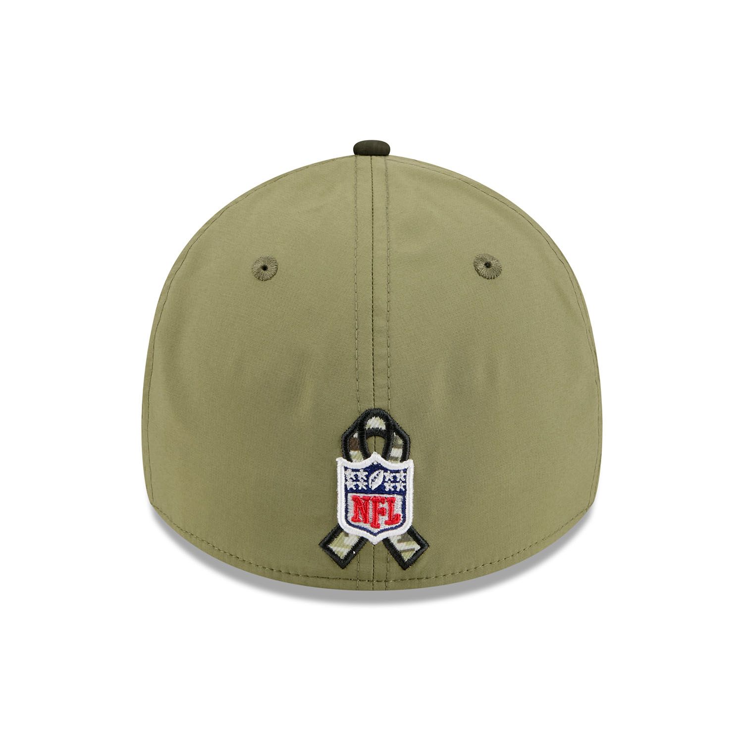 New York Jets 2025 NFL Salute to Service 39THIRTY Flex Cap Olive