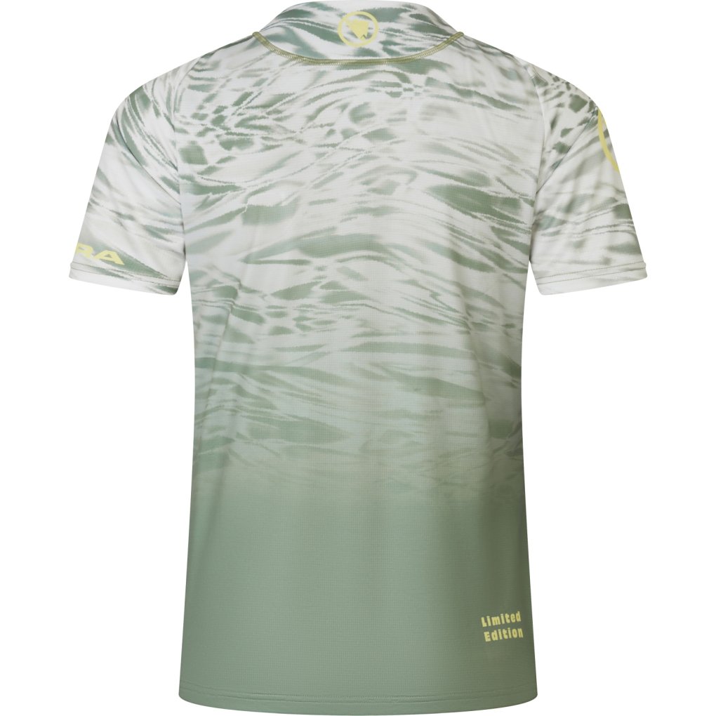 Endura Marble Ltd Printed Short Sleeve Tee Women - machair green
