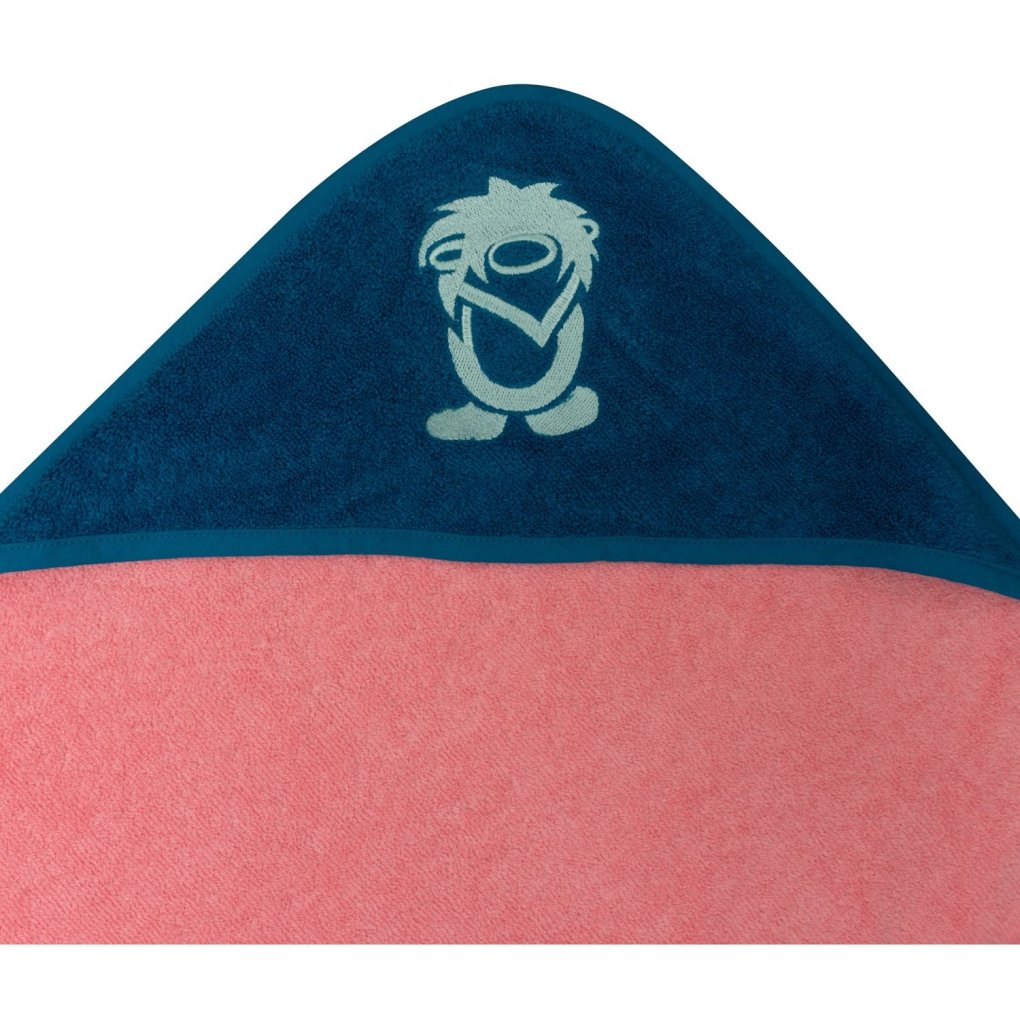 Trollkids Sandefjord Beach Towel Kids - Peony Rose/ Harbor Blue