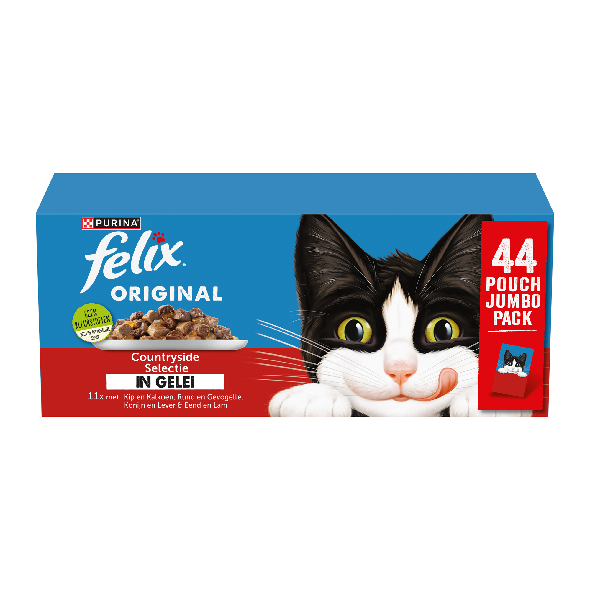 Felix Original Countryside Selection in Jelly - 44 x 85 g