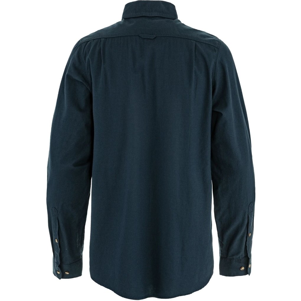 Fjällräven Övik Lite Flannel Shirt Men - dark navy