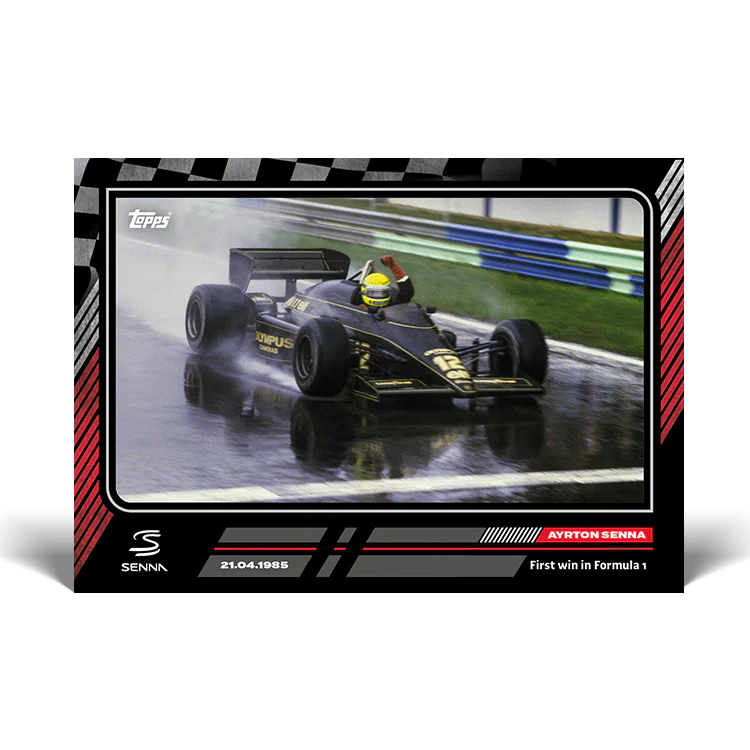 Topps UK - The Story of Senna - Card #9