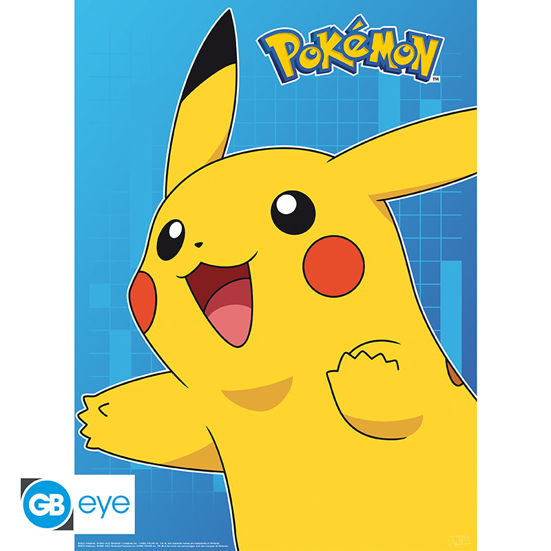POKEMON Set 2 Chibi Posters Colourful Characters (52x38cm)