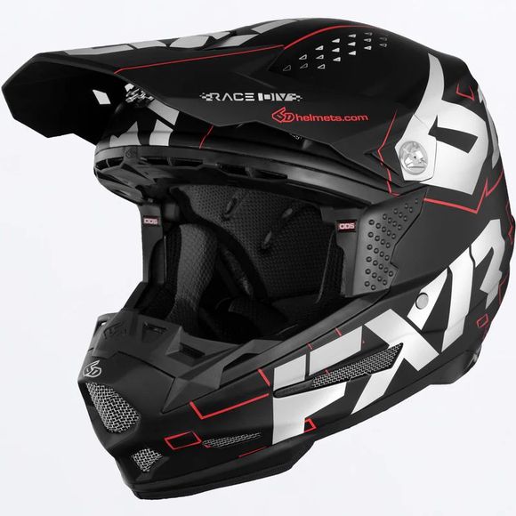 FXR 6D ATR-2 2026 cross helmet - BlackRef: FXR0409