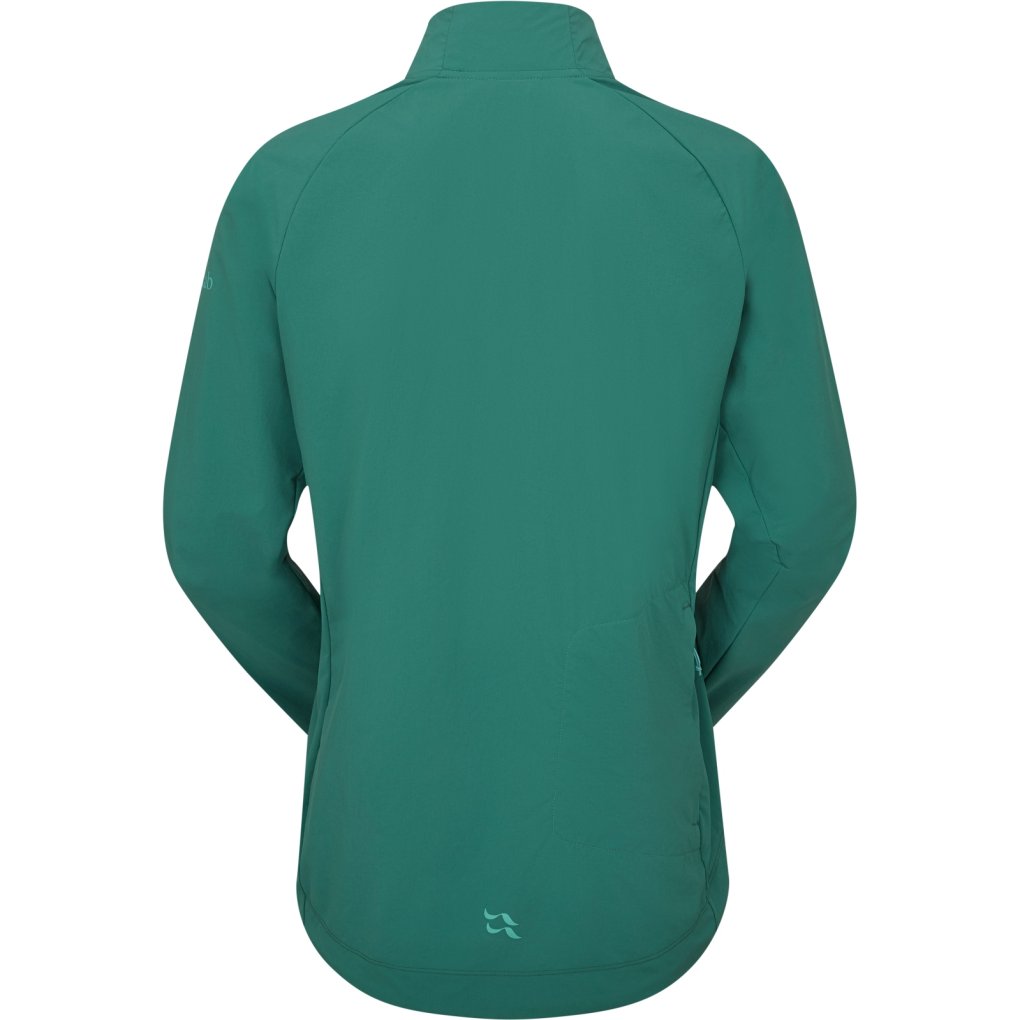 Rab Cinder Borealis Softhshell Jacket Women - eucalyptus