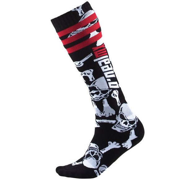 O'Neal mx crossbones socks - 2018 - black / whiteRef: OL0198 / 0356C-609