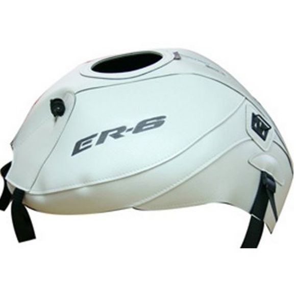 Tapis de réservoir Bagster Blanc/lettres grisesRef : 1581H