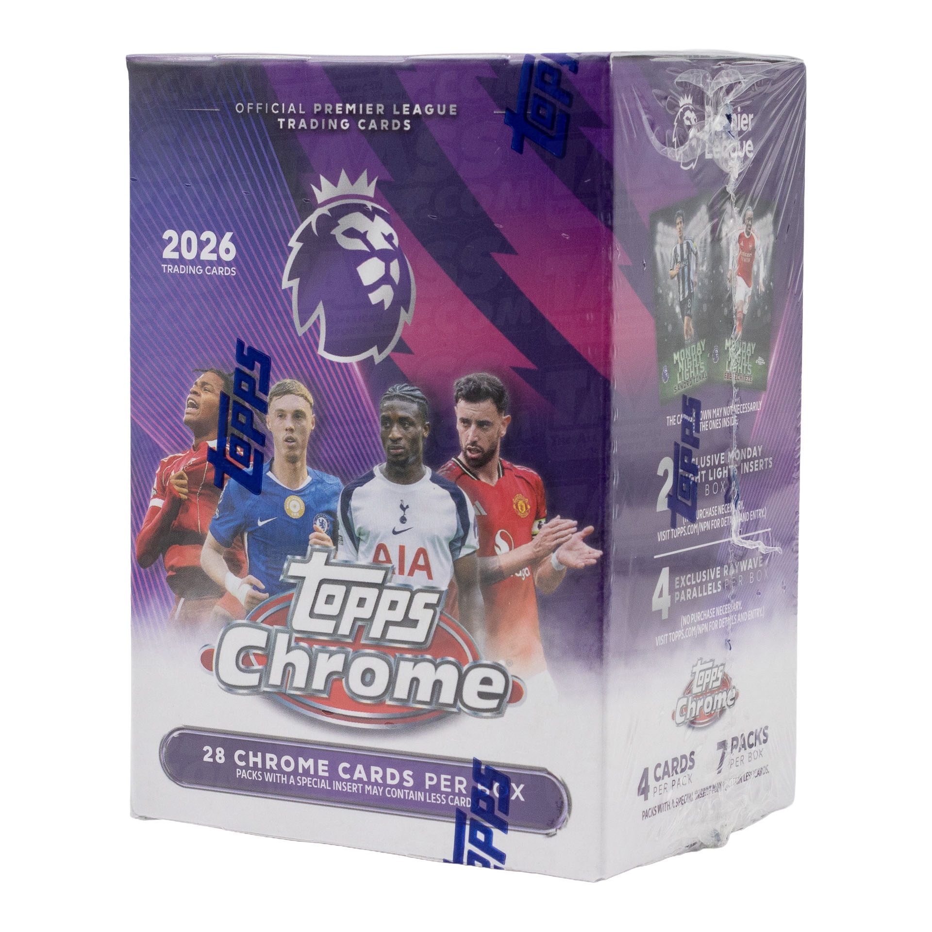 2025/26 Topps Chrome Premier League Soccer EPL Blaster Box